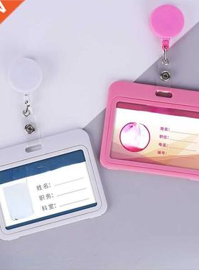 Hot Sales 1 Set Retractable Nurse Doctor ID Card Badge Holde