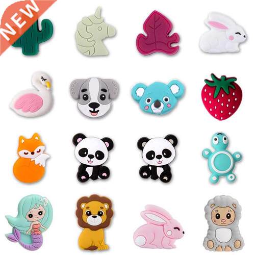 5cs Silicone Beads Baby Teethe ainbow Cloud Tiny od ode