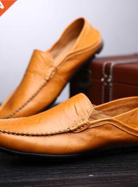 Men Loafers 2022 New Leather Shoes Men Casual Shoes Moccasin