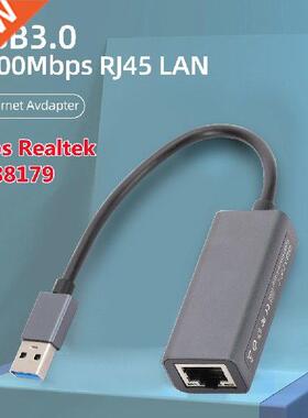 USB 3.0 Type C to Gigabit Ethernet Converter Adapter RJ45