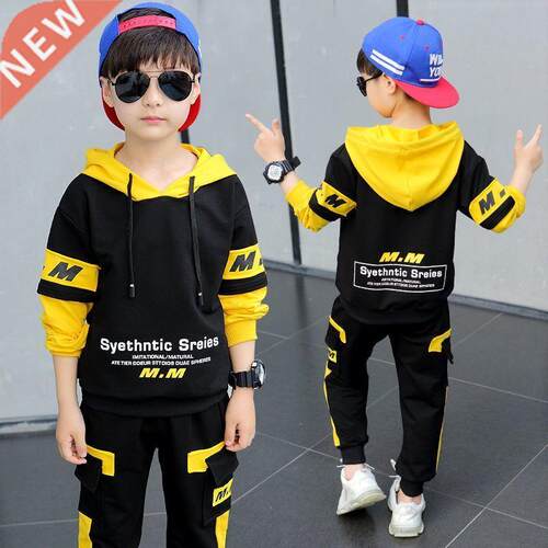Boys Clothing Sets Spring Autumn Fashion Hoodie Jackets + Pa