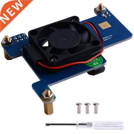 Suitable for Raspberry Pi 4B/B+/B POE Cooling Fan Power ov