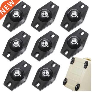 8 Pieces Self Adhesive Caster Wheels Mini Swivel Wheels 360