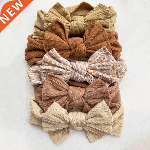 5Pcs/Lot Baby Headband Cable Knit Headbands For Children Ela