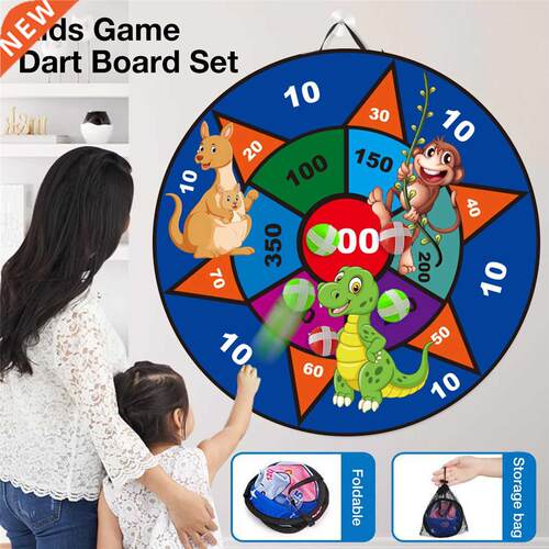 Children Dart Board Game High Quality Durable Wall-mounted
