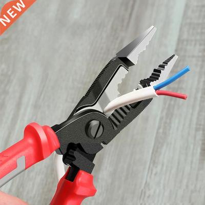 6 In 1 Multifunction Electrician Pliers Long Nose Pliers
