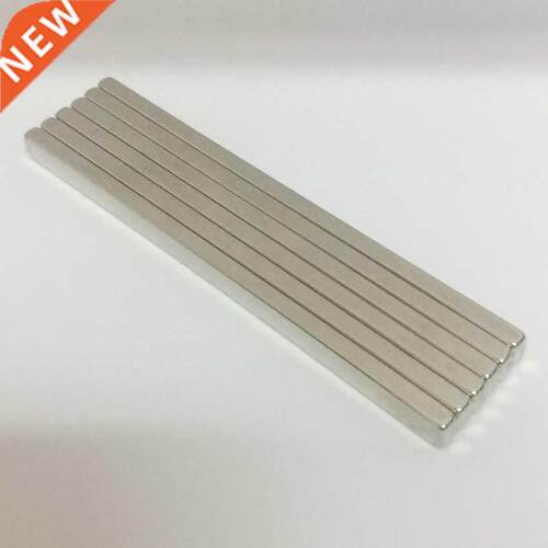 6pcs 80mmx5mmx3mmN35 Block 80x5x3mm Rectangle rong NdFeB B