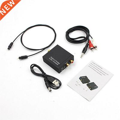 3.5mm Digital Coaxial Toslink Optical to Analog L/R RCA Aud