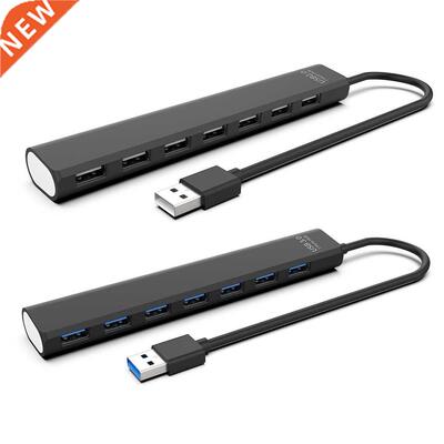 USB 2.0/3.0 HUB Dock Adapter 7-port High-speed USB 3.0 Hub 1