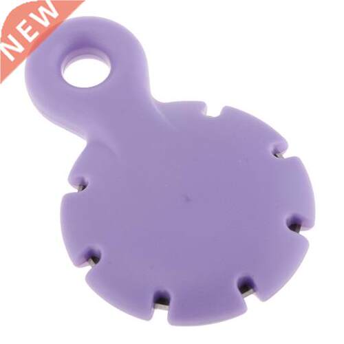 1 Piece Purple Plastic Case Thread Yarn Cutter Pendant for