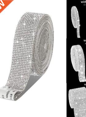 Self Adhesive Crystal Rhinestone Sticker Diamond Ribbon