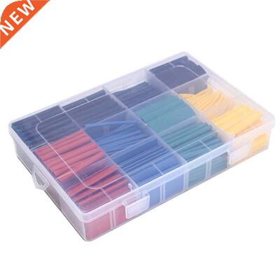 50Pcs Polyolefin Heat Shrink Tube Tubing Sleeve Assortment