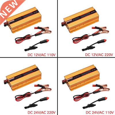 6000W Cr Power Inverter DC 12/24V To C 110/220V Converter