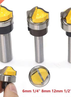 1pc 6mm To 1/2 Shank Faux Panel Ogee Router Bit Arc-shaped