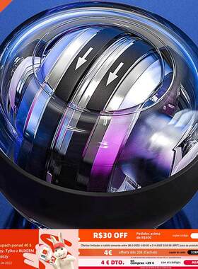 LED Gyroscopic Powerball Autostart Range Gyro Power Wrist Ba