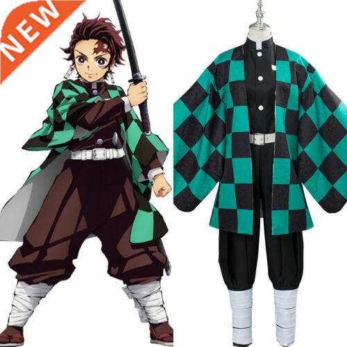 Halloween Cosplay Demon Slayer Kimetsu no Yaiba Cloak Cape