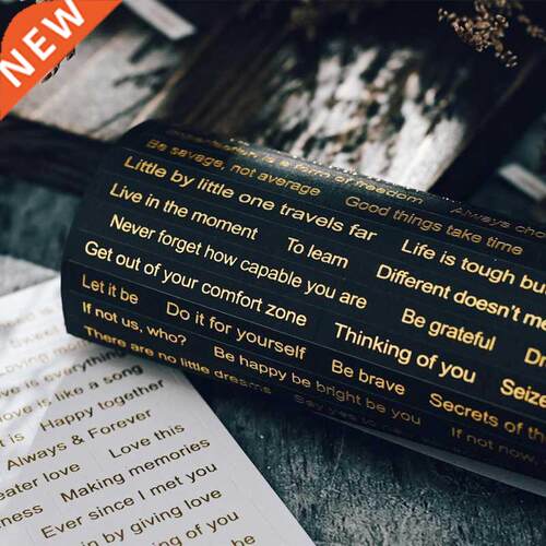 Panalisacraft 2 styels of Vintage foil sentiment Words Stick