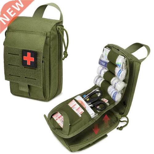 Kit de primeros auxilios táctico Molle, bolsa médica EDC,