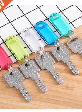 30pcs/set Multcolor Keychan Key D Label Tags Luggage D