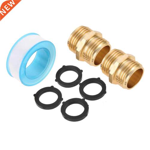 2 Set Garden Hose Connector Hose Adapter Garden Hose Hex Mal