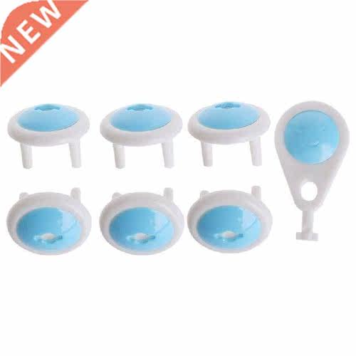 6Pcs Power Electric Outlet 2 Plug Baby Child Infant Kids