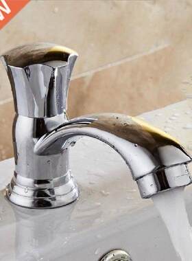 G1 / 2 Zinc lloy Bthroom Bsin Sink Fucet Deck Mounted