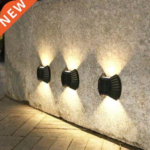 Solar Wall Light LED Solar Light Waterproof Outdoor Garden