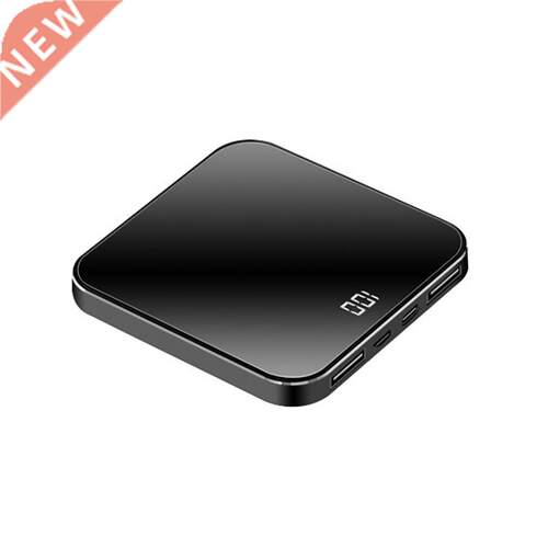 10000/15000/20000mAh Portable Power Bank Mirror Screen LED