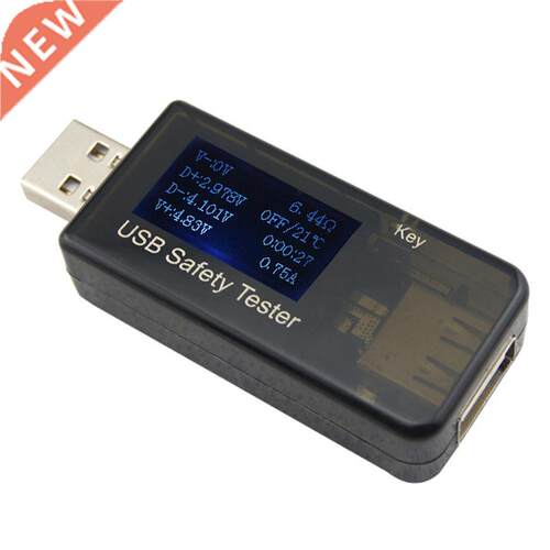 DC 3-30V USB Safety Tester Current Voltage Charger Capacity