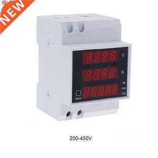 Din Din Rail Multi Function Digital Meter Ammeter Voltmeter