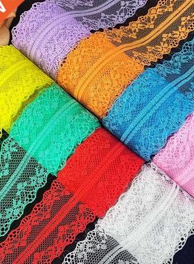 10 Yards 8mm Lace Ribbon Embroidered Net Lace Trim For Wedd