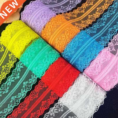 10 Yards 8mm Lace Ribbon Embroidered Net Lace Trim For Wedd