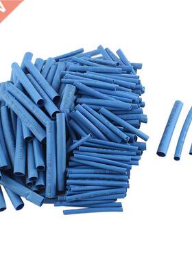 200pcs 4 Sizes Polyolefin Heat Shrink Tubing Cable Sleeve Bl