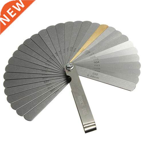 Stainless steel 32pc lades Feeler Gauge Metric Gap Filler 0