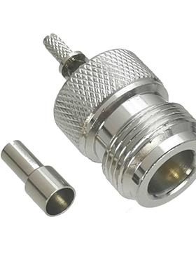 1Pcs Connector N Female Jack Crimp RG316 RG174 LMR100 RF Ada