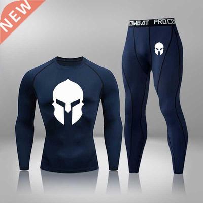Men Thermal Underwear Winter Tight Tactical Thermal Underwea