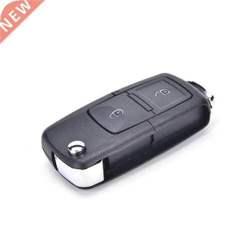 New 2 Button Folding Remote Key Shell Fob For MK4 GOLF Witho