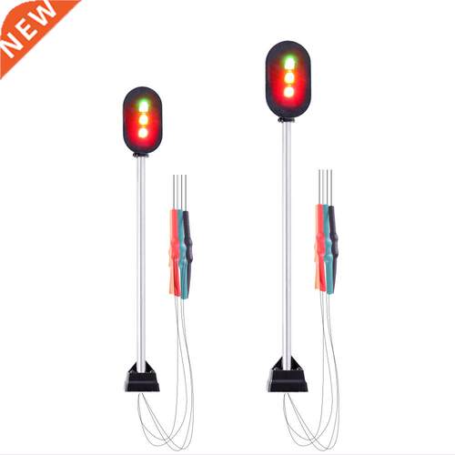 HO N Scale 1:87 Train Model Miniature Signal Traffic Lamp Fo