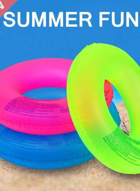 Fluorescent Inflatable Pool Swimming Ring Pool Float