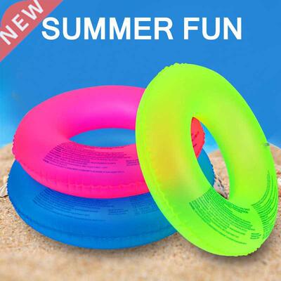 Fluorescent Inflatable Pool Swimming Ring Pool Float