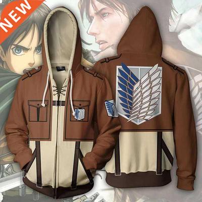 Anime Attack On Titan hoodie Jacket ingeki no Kyojin Legio