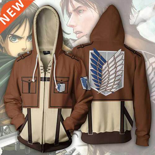 Anime Attack On Titan hoodie Jacket ingeki no Kyojin Legio