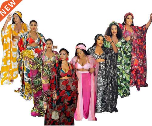Fashion Digital Print Loose Burqa 时尚休闲数码印花宽松罩袍
