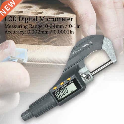 0-25mm Digital Micrometer Electronic Digital Outside Microme