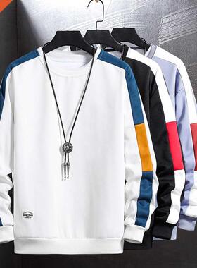 Men sweatshirt Side Sleeve Striped Men Fashion Clothing Tops