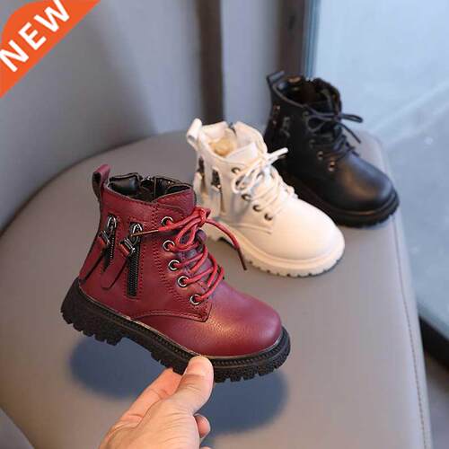 Rubber Boots for Children Boys Tide Boots Autumn Winter Warm