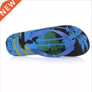 Summer Men Slippers Flip Flops Cartoon Coconut e Pattern Bea