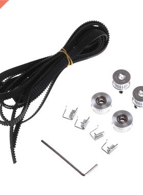 2.5m 20T GT2 Timing Belt +4pcs Pulley Idler + 4pcs Tensioner
