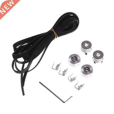 2.5m 20T GT2 Timing Belt +4pcs Pulley Idler + 4pcs Tensioner