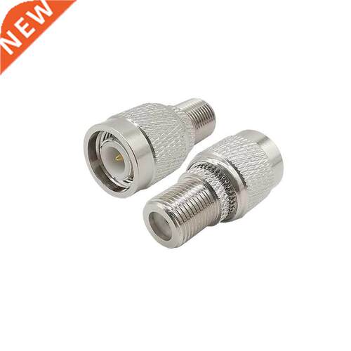 1Pcs TNC Male to F Female RF Coaxial Connector F-TNC Adapter